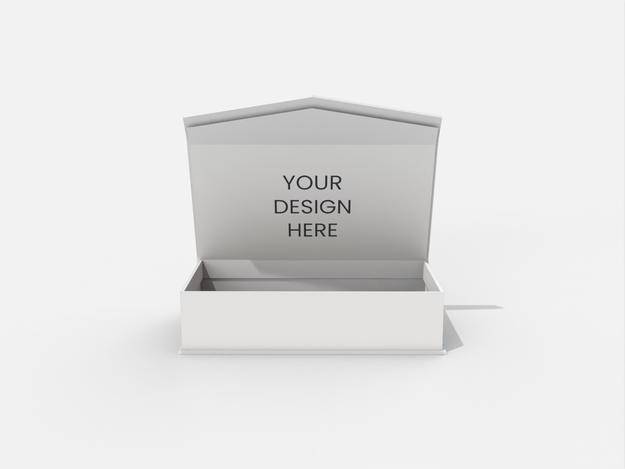 Book boxes luxury box rigid box mockup 360110