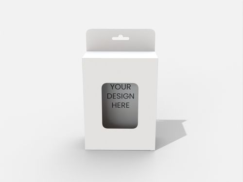 Back open boxes hook window display mockup 101523