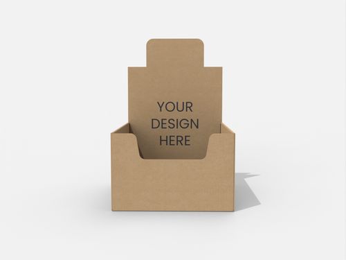 Counter display box basic display box display stand mockup 17031
