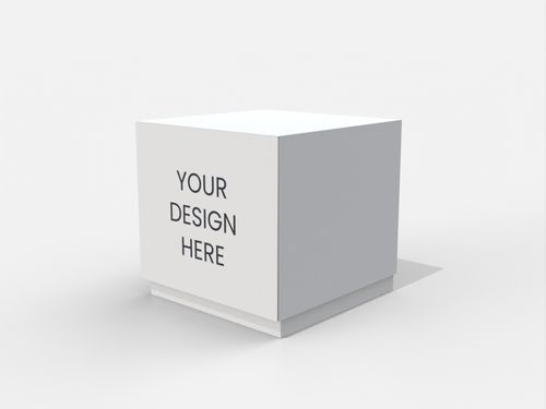 Slide square gift box mockup 16302001