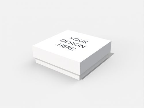 Square gift box mockup 36601202