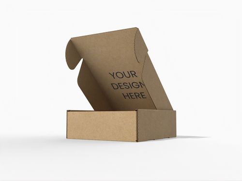 Open square mailer box mockup 15001001