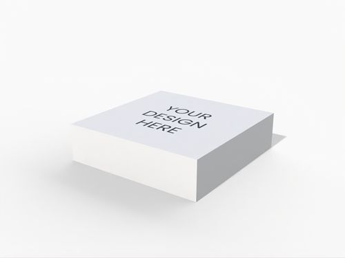 Flat square box mockup 36001001