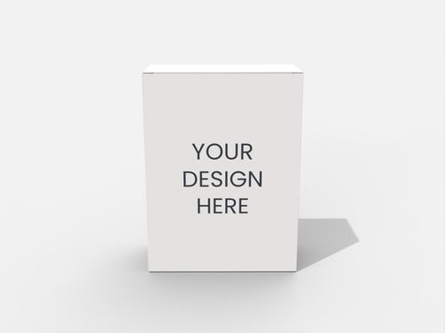 Auto lock bottom boxes business card tuck end mockup 105010
