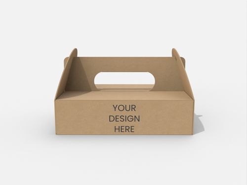 Tray boxes paper handle mockup 121080
