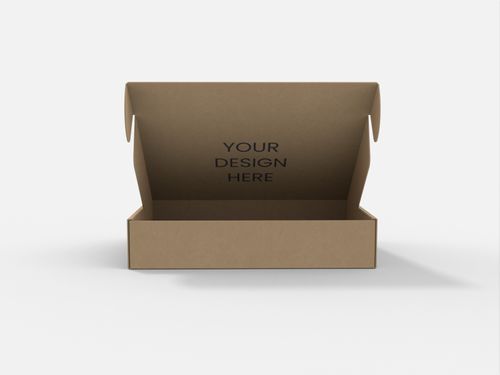 Flip top boxes mailer all-in-one mockup 150011