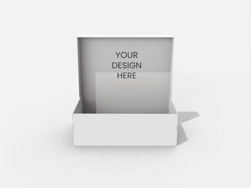 Flip top boxes non-adhesive side mortise locks mockup 156131