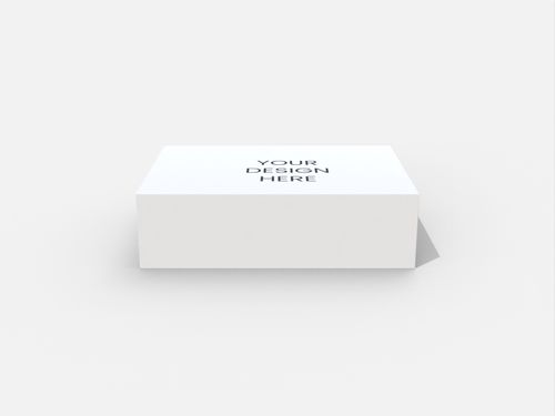 Boxes with lid hand holes four folds mockup 160162