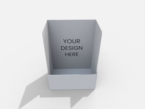Snap lock bottom display boxes display /stands mockup 171091