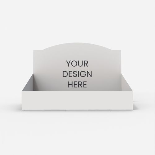 Bevel multifunctional display box display boxes/stands mockup 171100