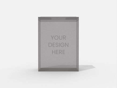 Pvc boxes reverse inserts diagonal buckle mockup 403010